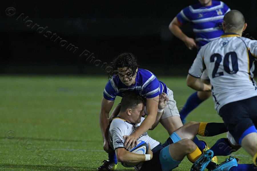 Wheaton Men\'s Rugby vs Mass Maritime.  Photo by Keith Nordstrom